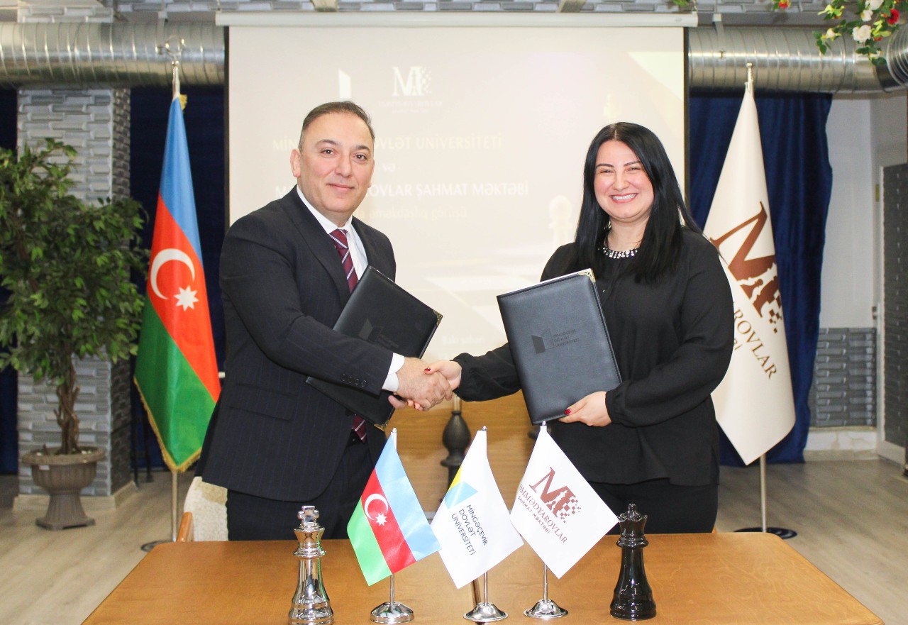 MDU və Məmmədyarovlar süni intellektlə şahmatı birləşdirir - FOTOLAR